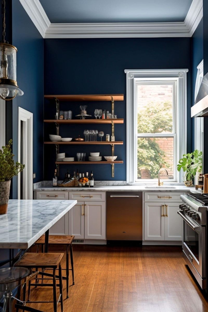 Navy Blue Drama