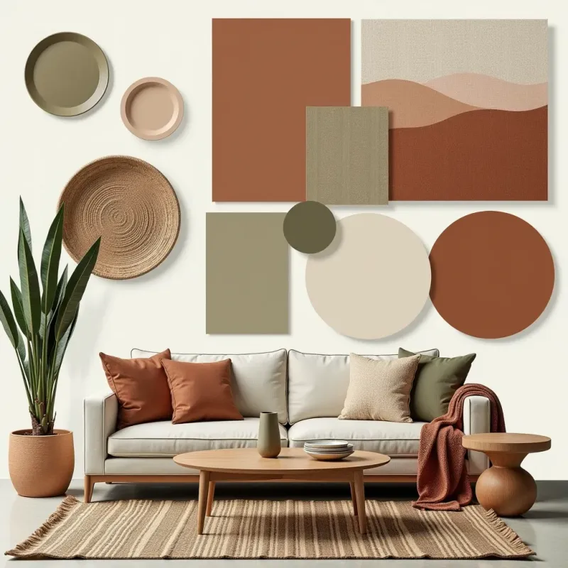 Terracotta And Cream