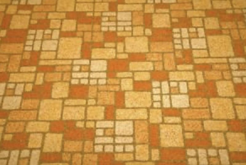 Faux-Brick Vinyl Flooring That Fooled No One