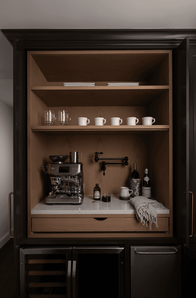 Built-in Coffee Station