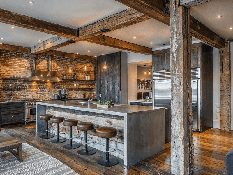 Industrial Farmhouse Fusion