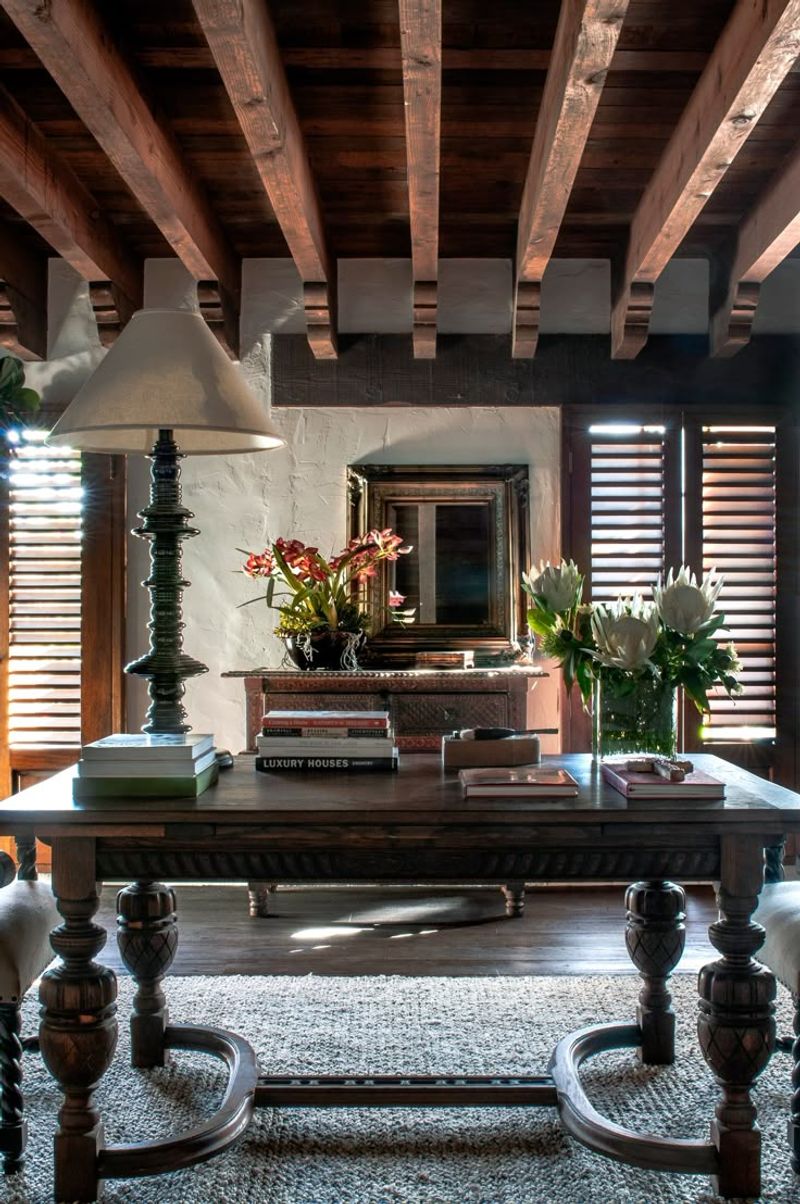 A Home Office With Timeless Character