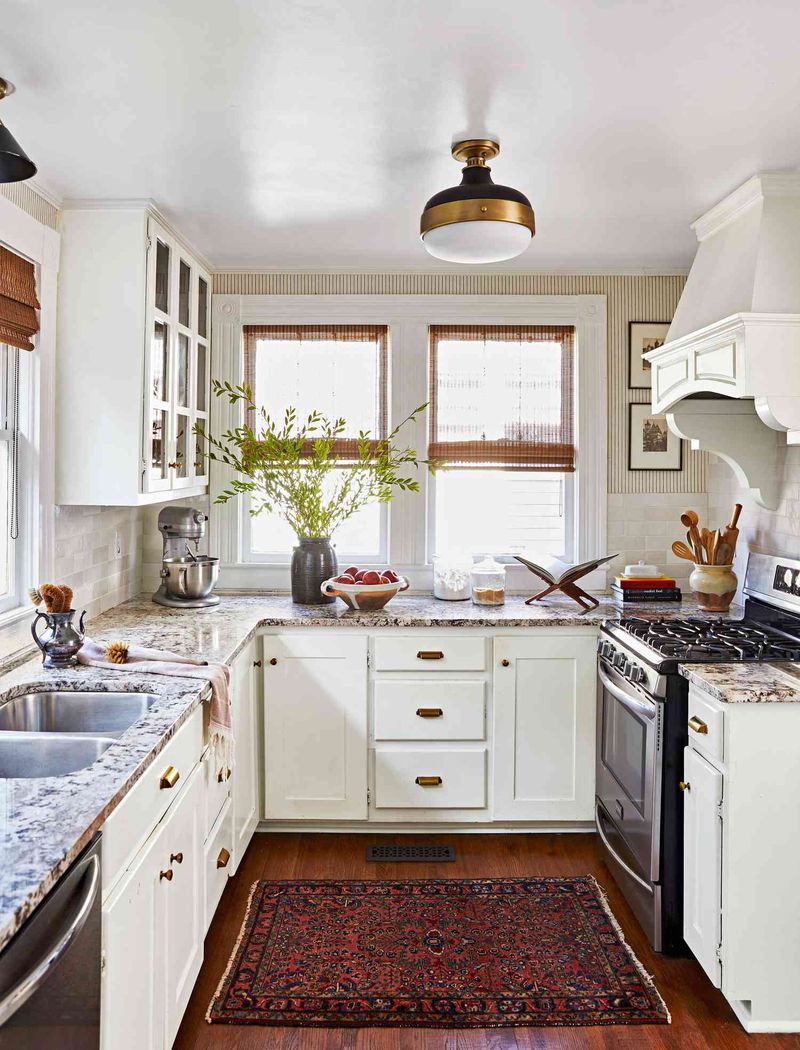 White Cabinets In Small Spaces