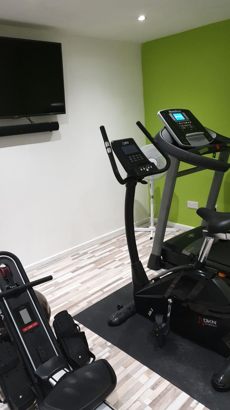Fitness Equipment Turned Clothing Rack