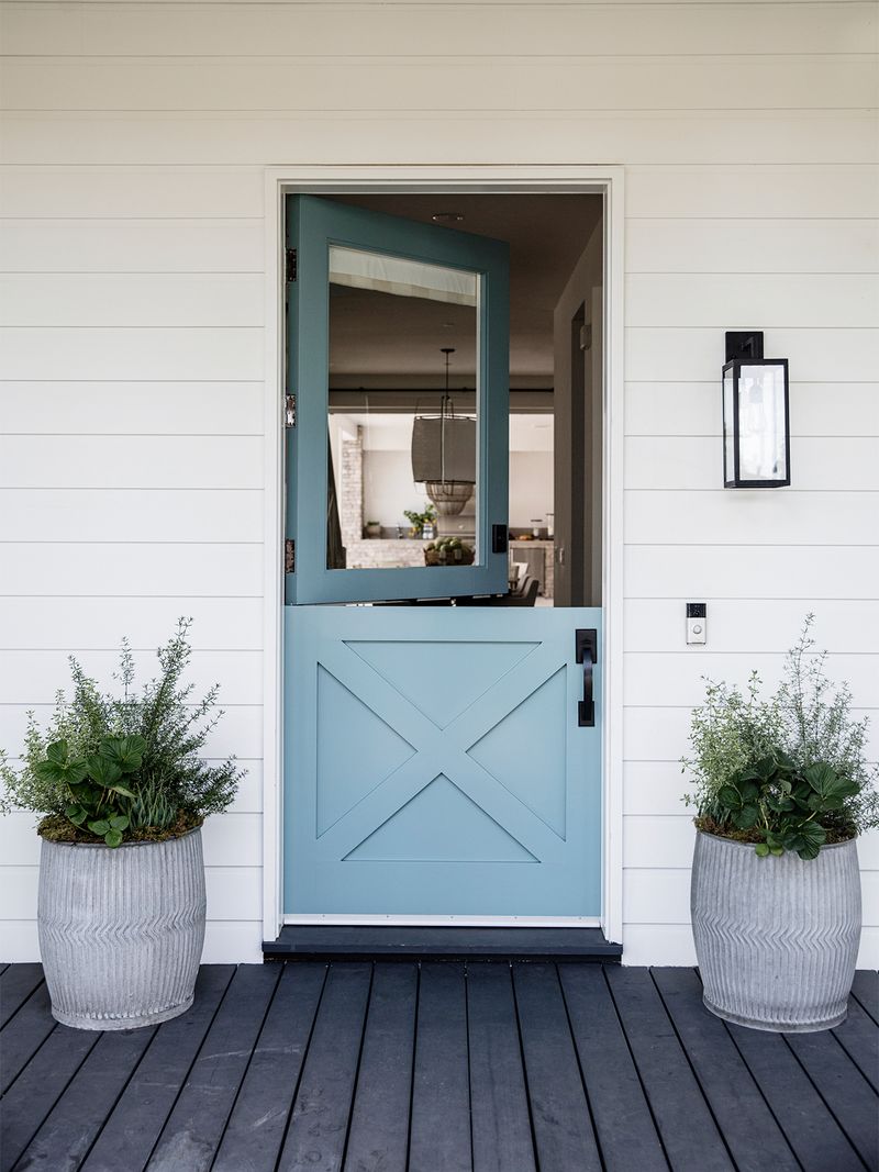 Dutch Door Entry