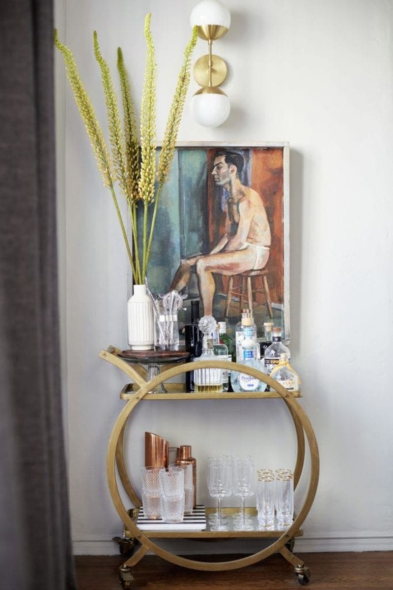 Wine Bottle Decor Overload