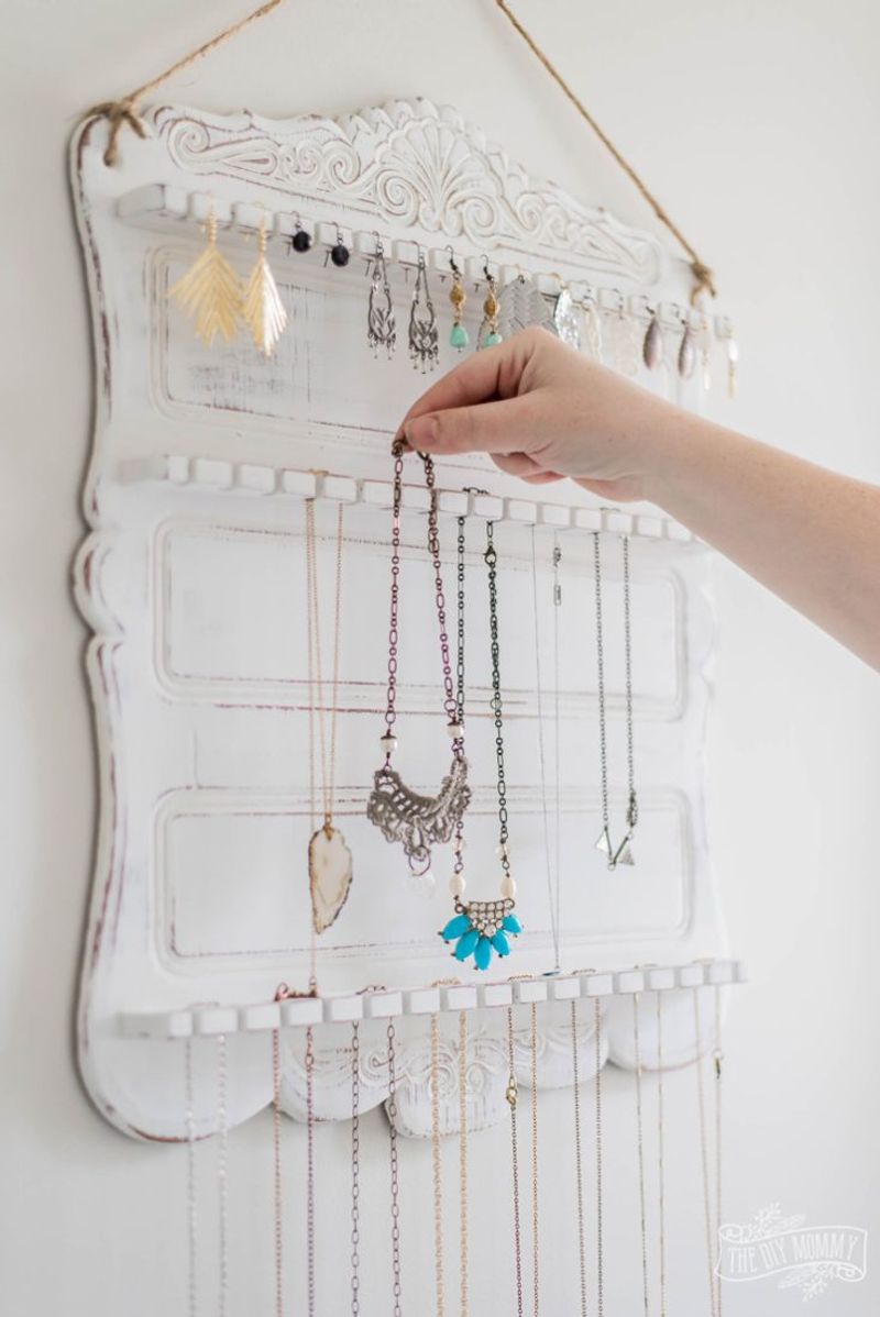 Drawer Pull Jewelry Organizer