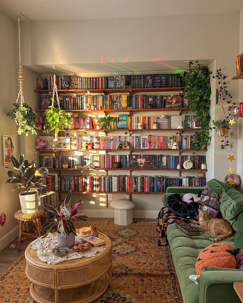 Wall-Mounted Bookshelves Sagging Under Weight