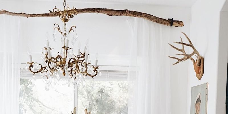 Branch Curtain Rods