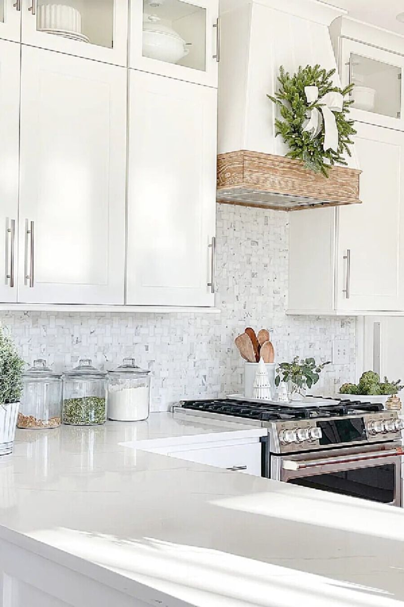 All-White Kitchens