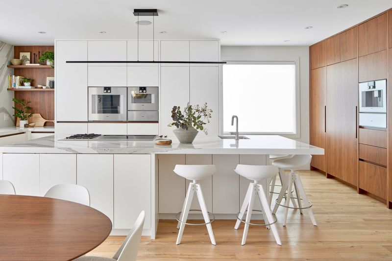 All-White Everything Kitchens