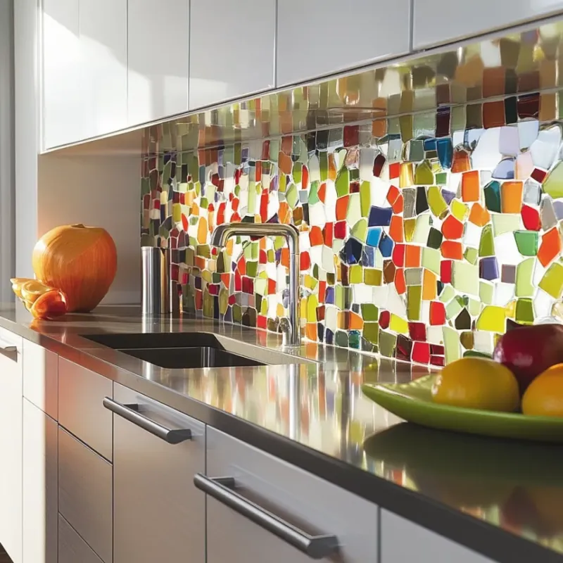 Glass Tile Picture Frames