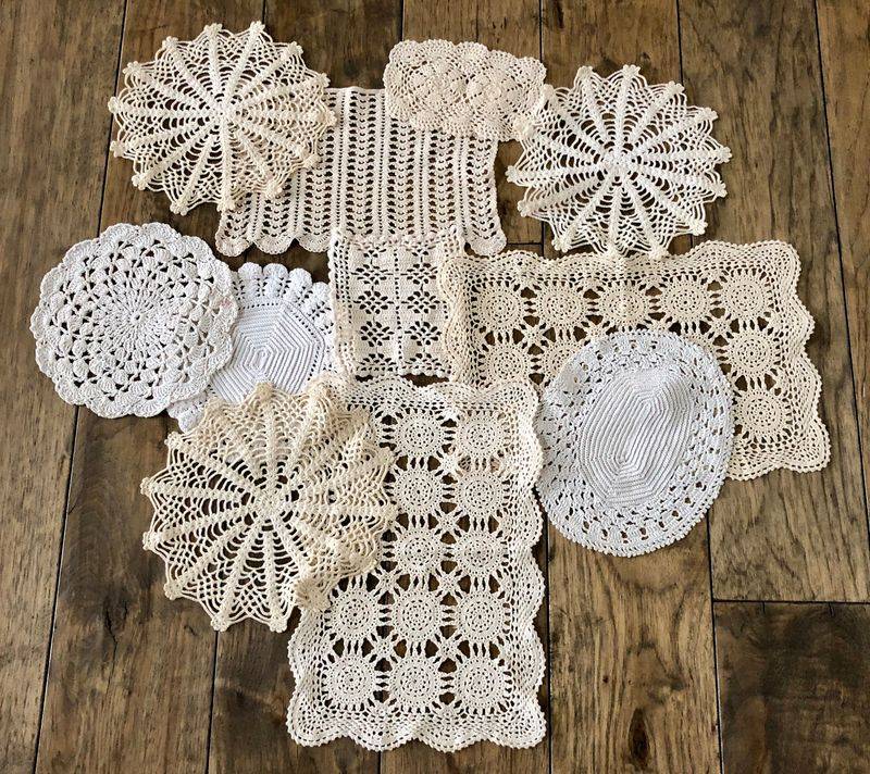 Worthless: Crocheted Doilies