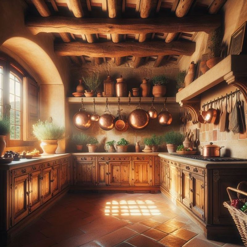 Exposed Wooden Beams