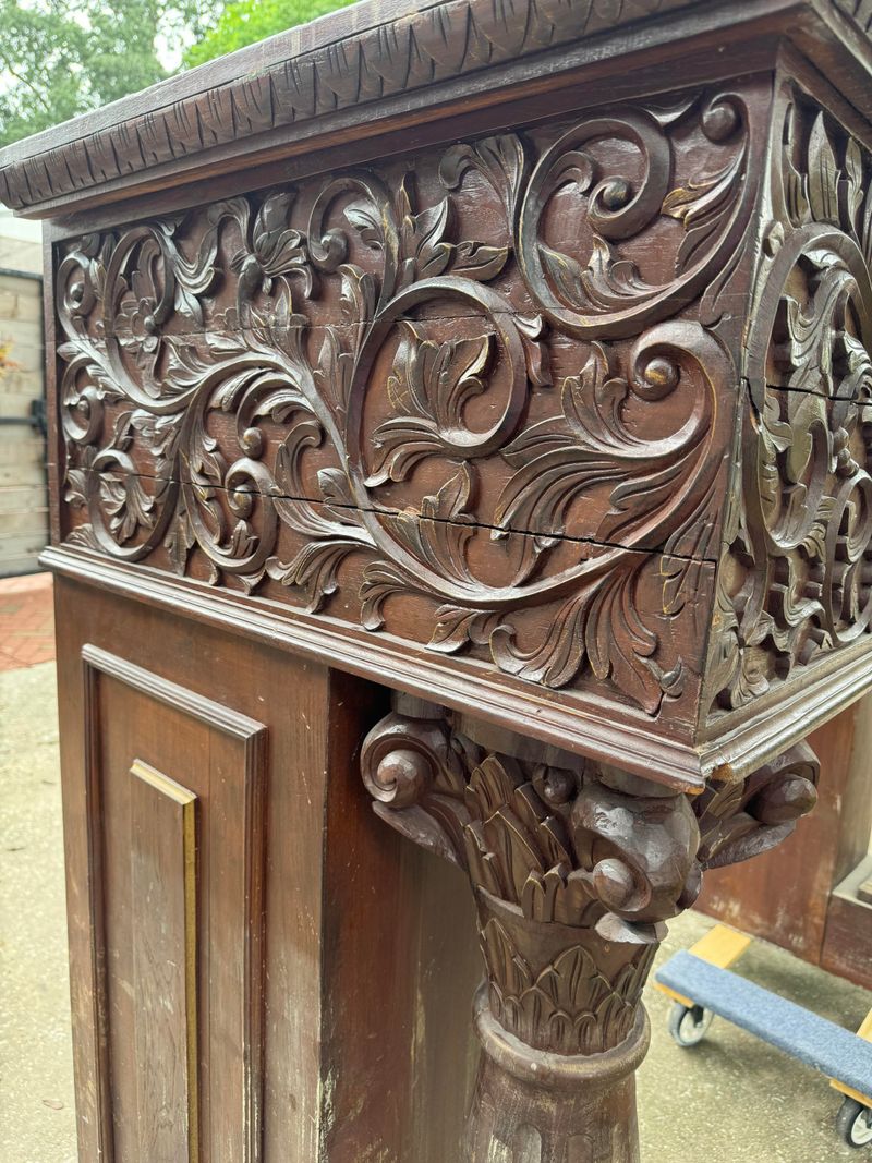 Hand-Carved Woodwork