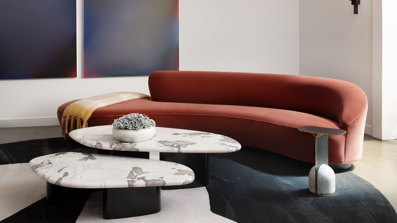 Curved And Kidney-Shaped Furniture