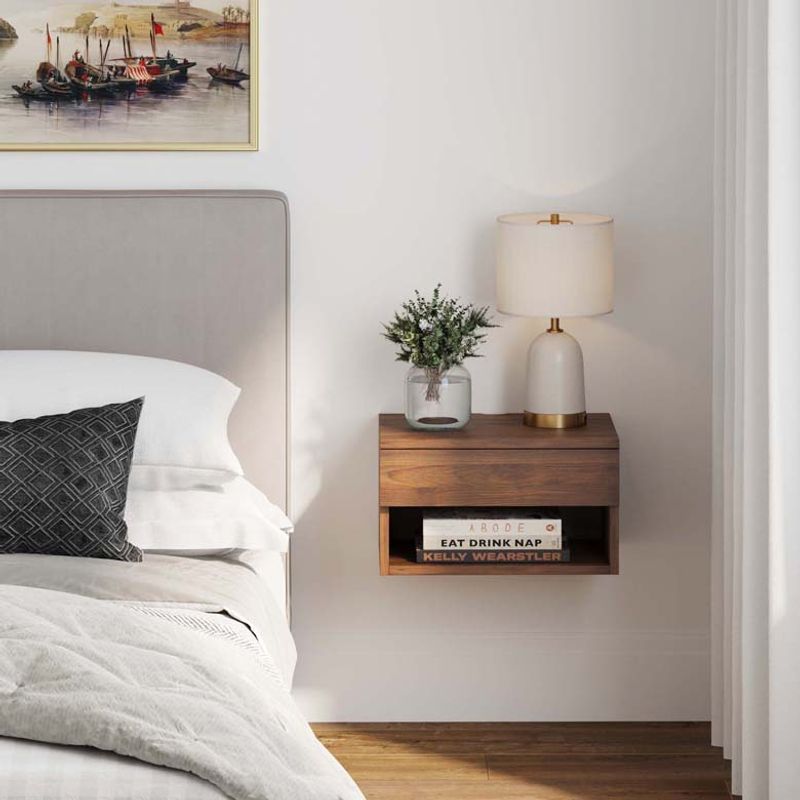Gravity-Defying Floating Nightstands 