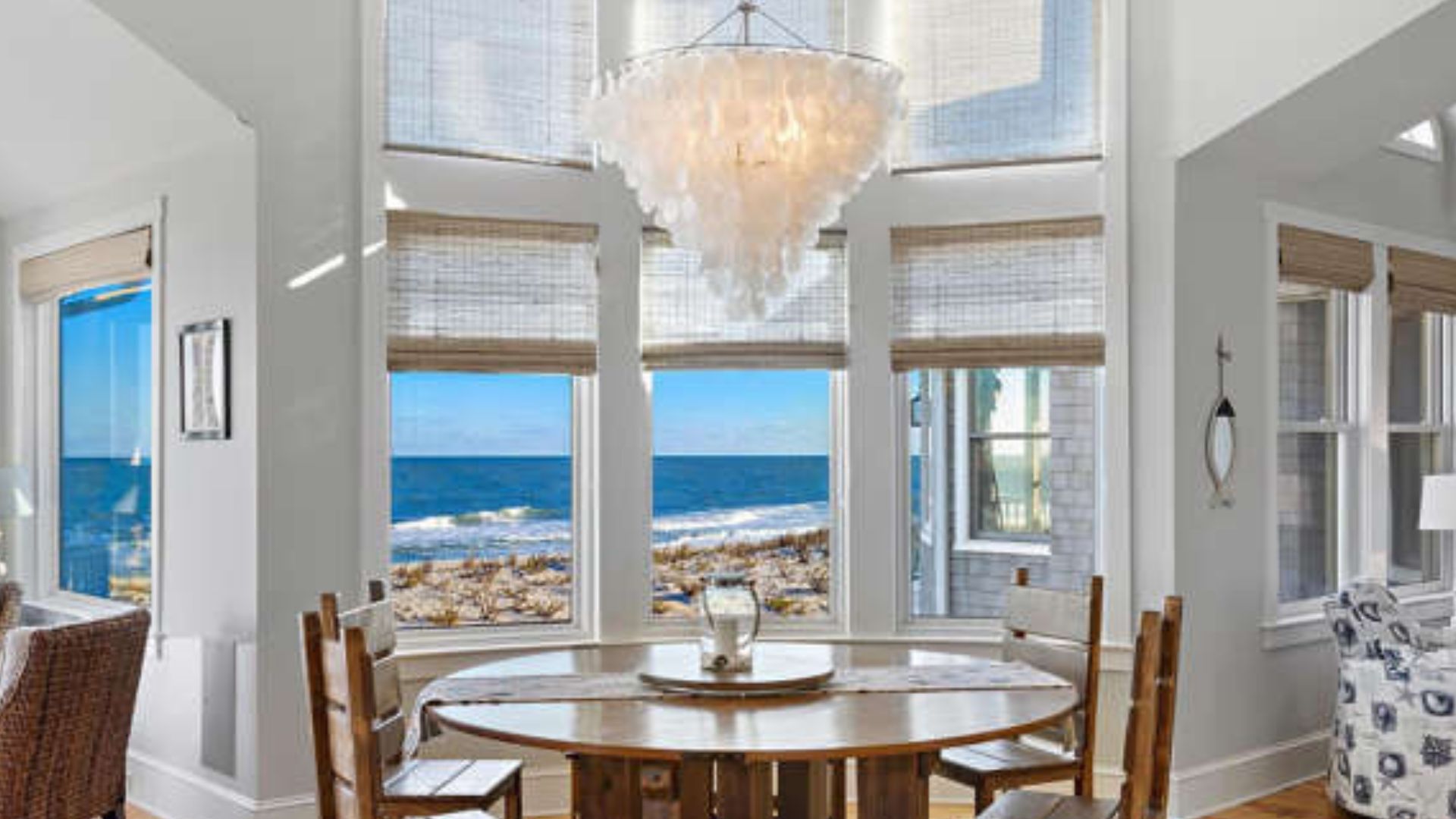 gorgeous view from the dining room