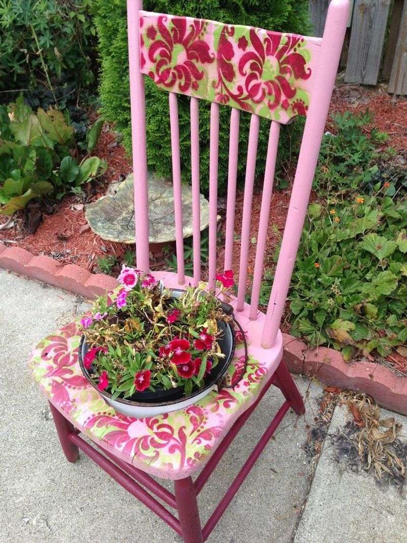 Chair Planter Paradise