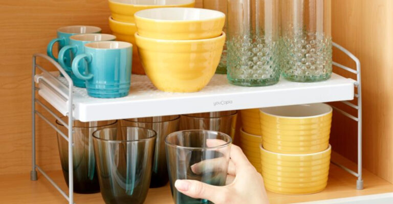 15 Error-Proof Ways To Organize Deep Shelves Around Your Home