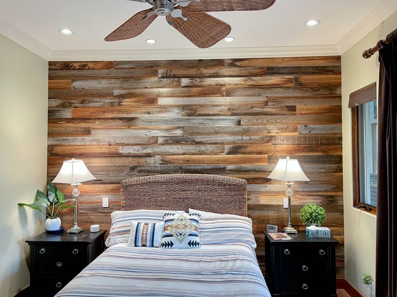 Reclaimed Barn Wood Accent Walls