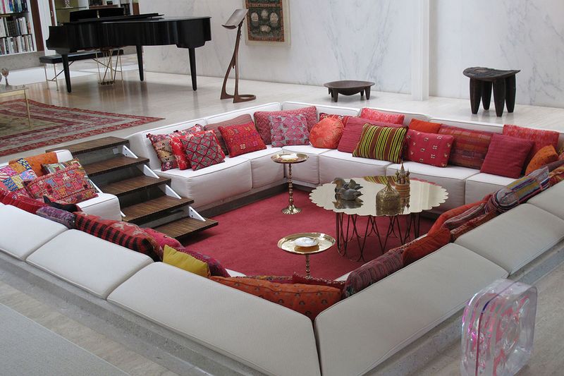 Sunken Living Rooms