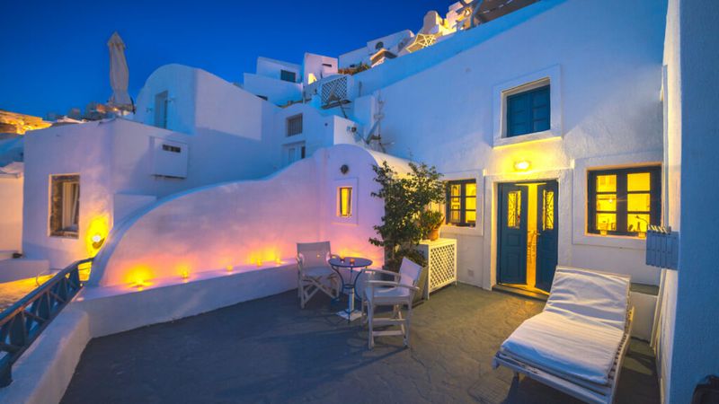 Santorini's Cave Houses