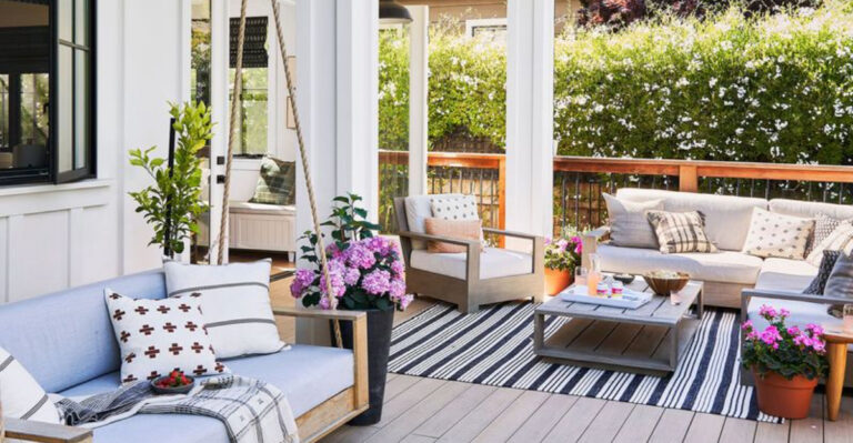 15 Low-Cost Ways To Make A Small Outdoor Space Feel Bigger