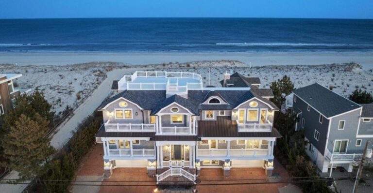 15 Photos To Tour The $9M Home In Brant Beach With Panoramic Views