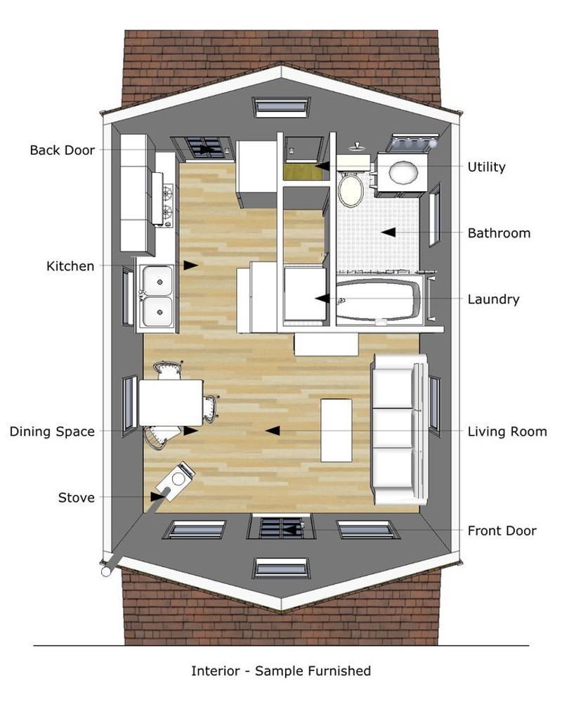 20x20 Compact Cottage