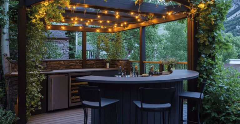 15 Reasons To Add An Outdoor Bar To Your Garden Oasis