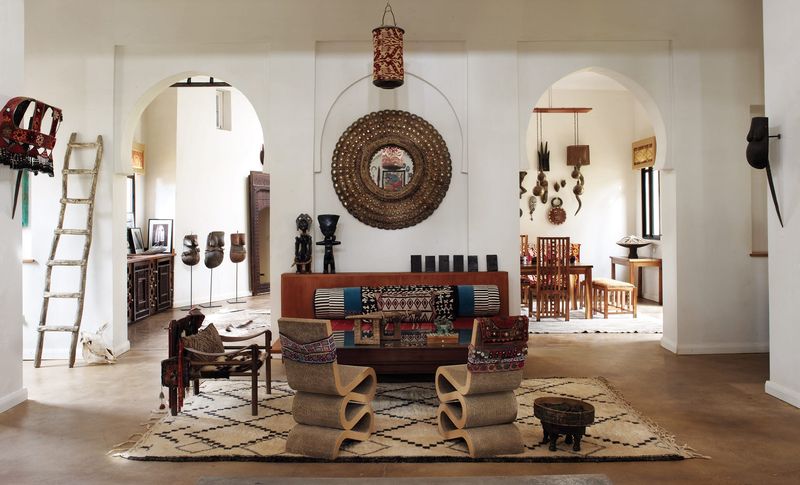 Moroccan Riad Living Room