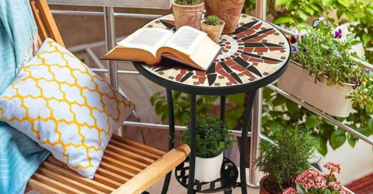 15 Ways Tiled Tables Add Colorful Personality To Your Home
