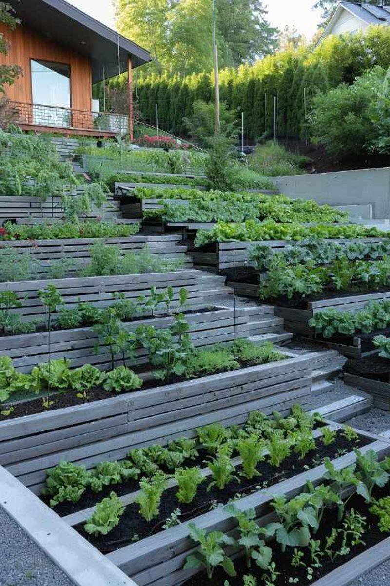 Terraced Garden Beds