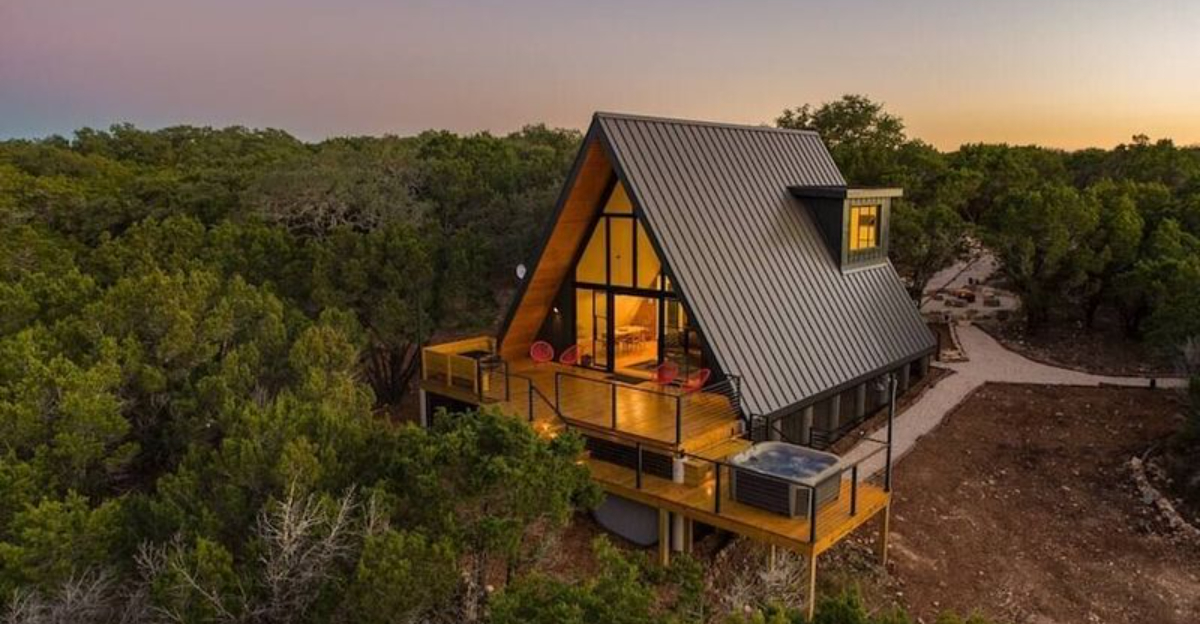 16 Cozy A-Frame Cabins With Hot Tubs, Firepits And Mountain Views