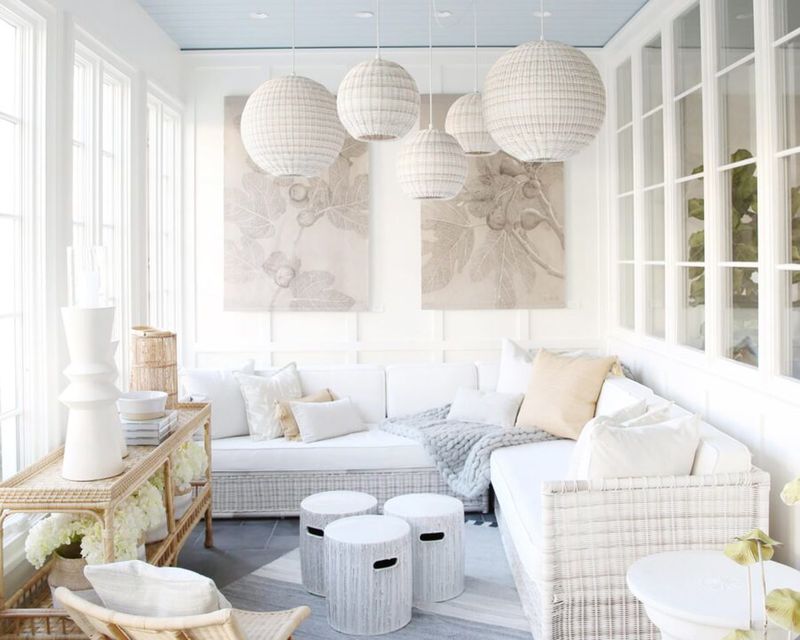 Cozy lounges tucked just off the main family room