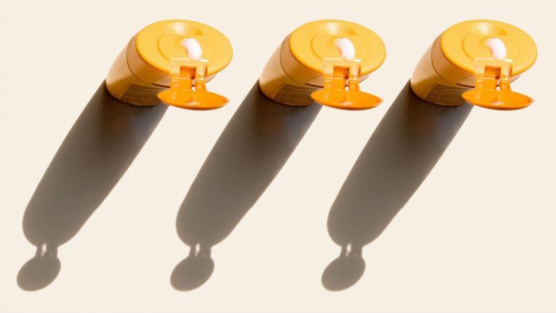 Expired Sunscreen Bottles