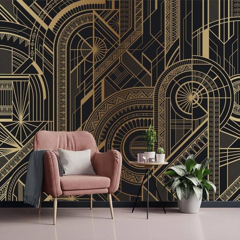 Wallpapered Feature Wall