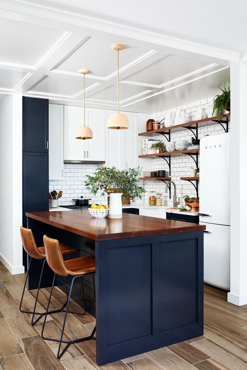 Midnight Blue And Copper