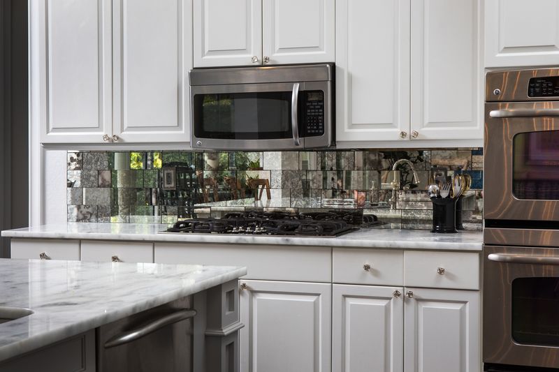 Mirror Magic Makes Cabinets Look Bigger