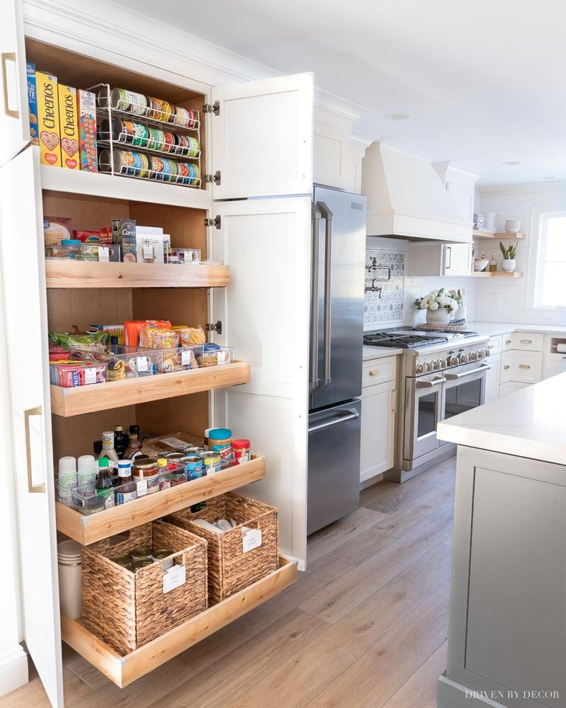 Pull-out Pantry Shelves