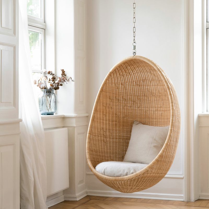 Wicker Egg Chair