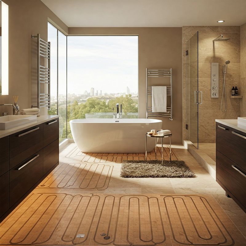Heated Bathroom Floors