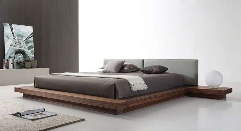Low-Profile Platform Bed