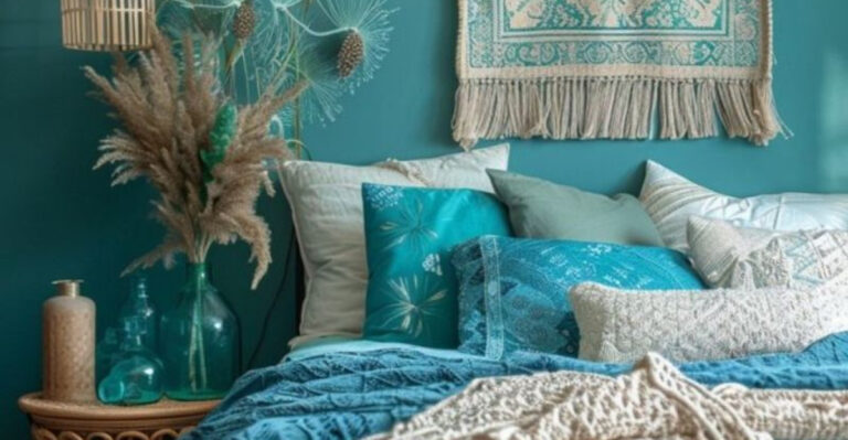 18 Turquoise Bedrooms, The Brightness Of Aquatic Dreamland