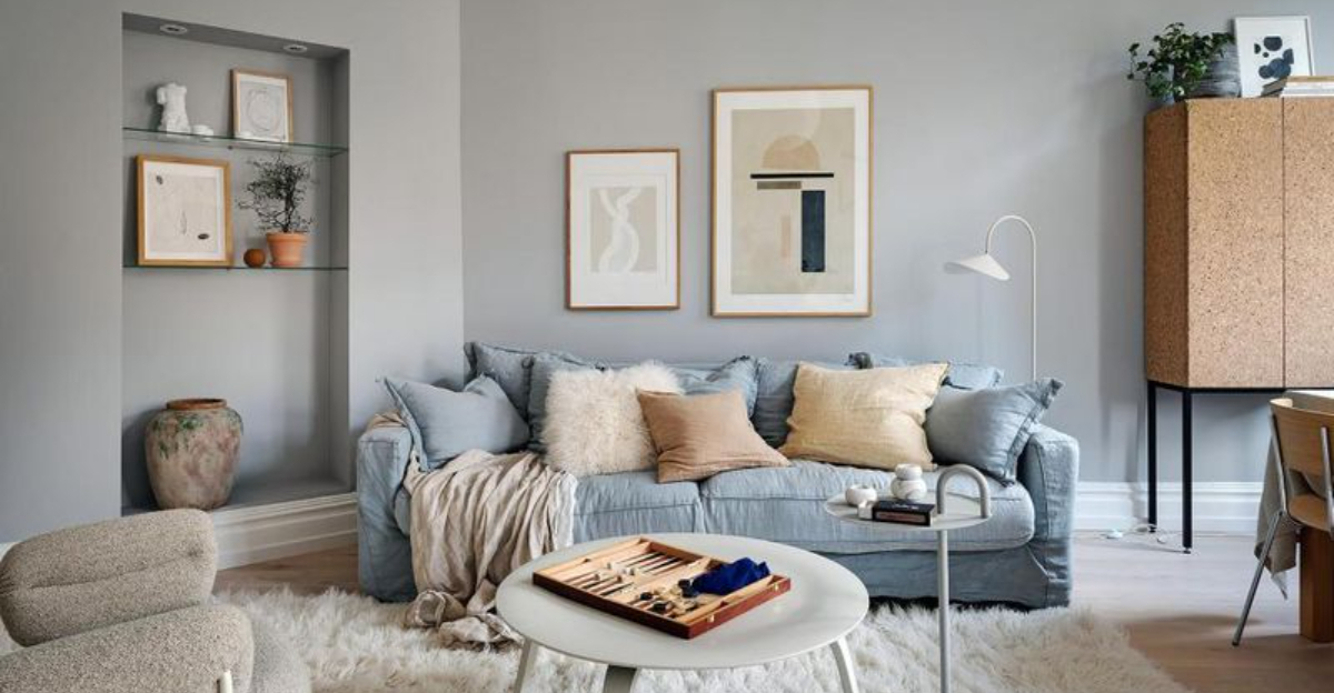 19 Ideas For A Blue Sofa Living Room (The Blue Is In Style)