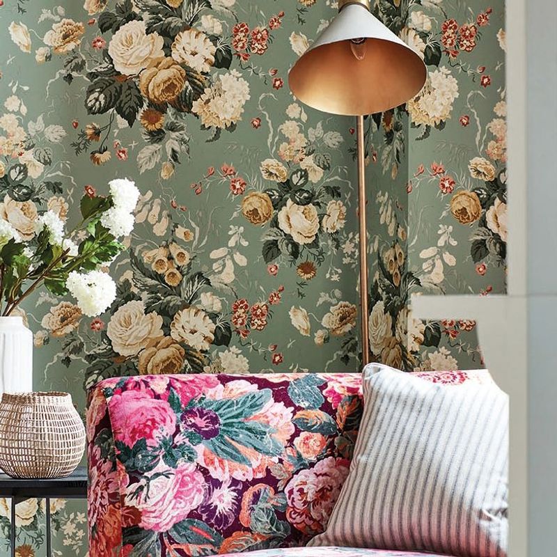 Floral Wallpaper Explosion