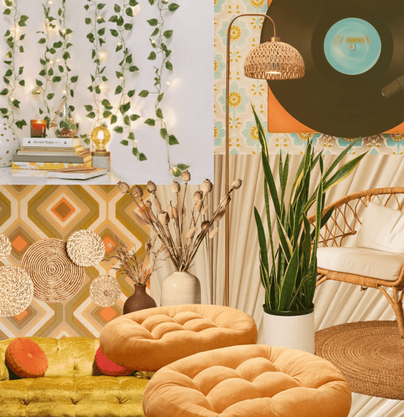 1970s Bohemian Earth Tones