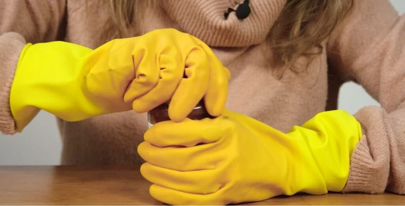 Rubber Gloves For Stubborn Jar Lids