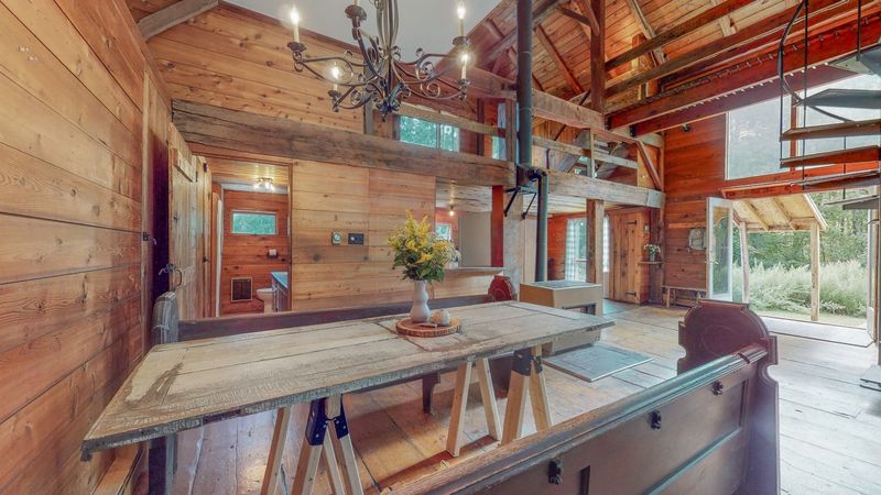 The Rustic Farmhouse With Exposed Beams
